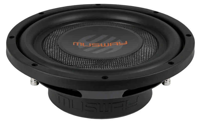 Musway MWS1022 subwoofer piatto da 250mm 2 + 2 Ohm 600W