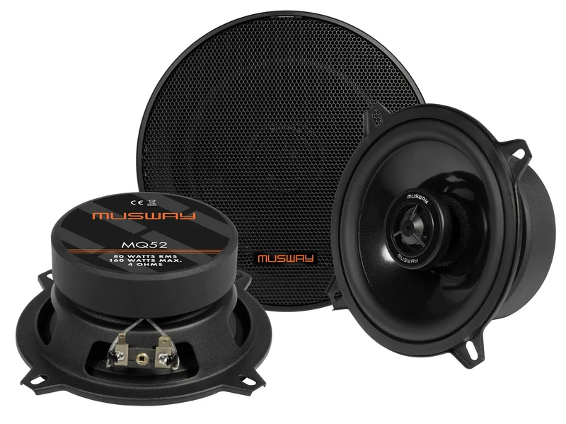 Musway MQ52 kit a 2 vie altoparlanti coassiali da 130mm 4 Ohm 160W