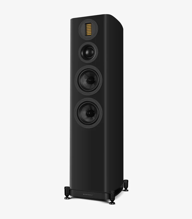 Wharfedale EVO 5.4 Diffusori da pavimento 3 vie 200W, tweeter ATM (COPPIA)
