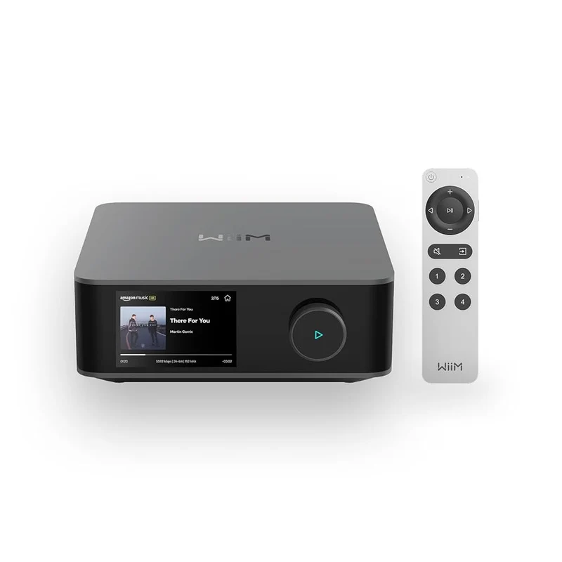 WiiM AMP ULTRA Amplificatore integrato con Streamer 100W 2 canali, DAC ESS ES9039Q2M SABRE