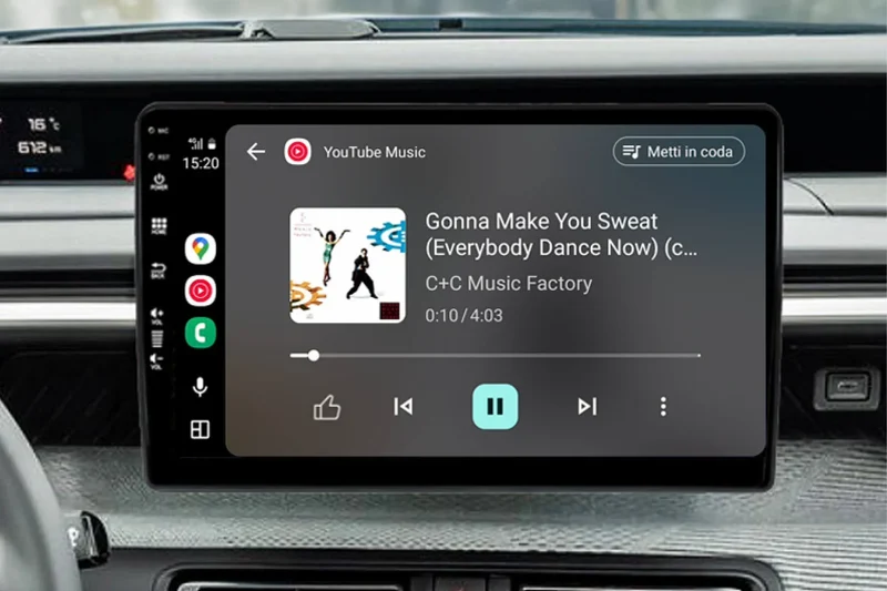 Phonocar SM369 Autoradio Android 9" QLED per CITROËN C3 allestimento YOU 2025