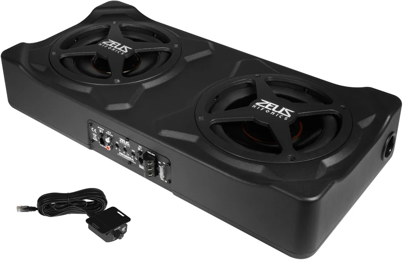 Hifonics ZRX-220A Subwoofer in cassa Bass Reflex attiva da 2 x 200mm 600W