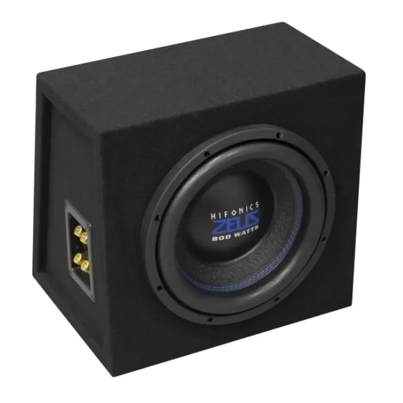 Hifonics Box ZXS-10S Subwoofer in cassa chiusa da 250mm 2+2 Ohm 800W