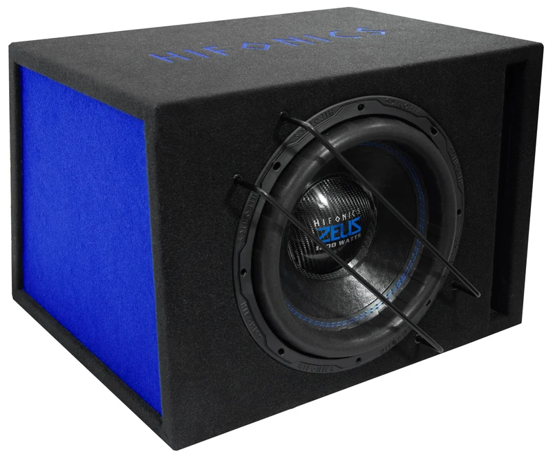 Hifonics ZSPL-12R Subwoofer in cassa da 300mm 2+2 Ohm 1800W