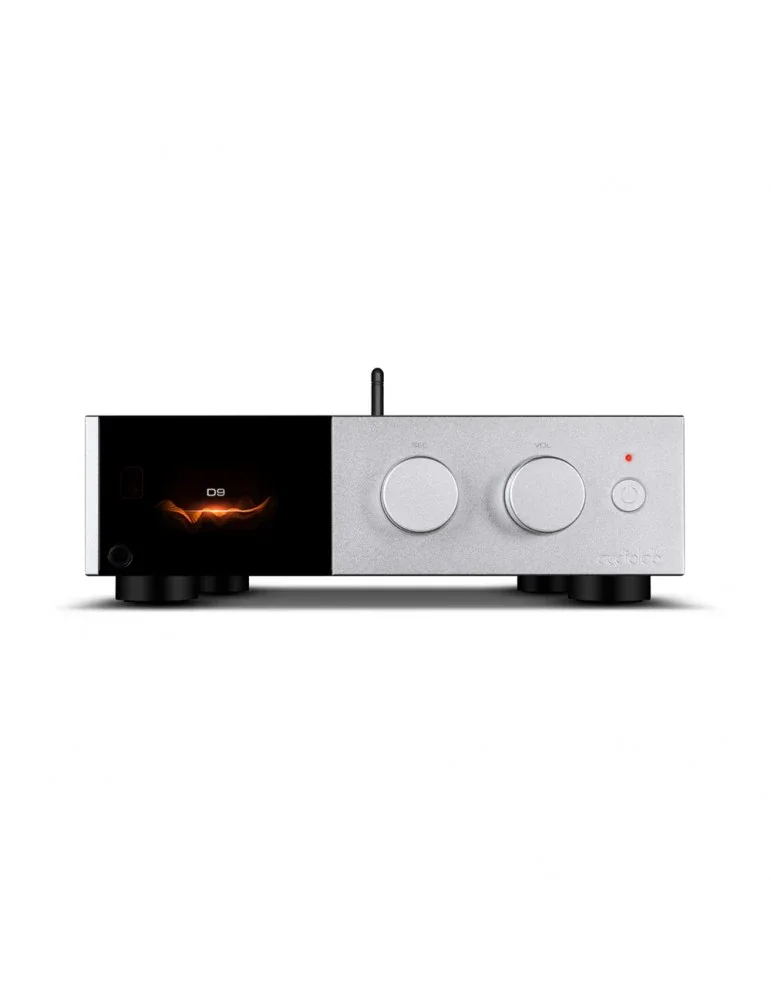 Audiolab D9 SILVER Converitore DAC Sabre ESS9038Pro 32 bit Display IPS da 2.8'' con VU meter