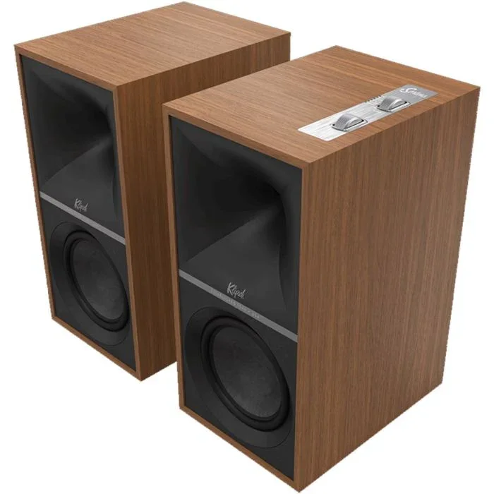 Klipsch The Sevens Walnut Diffusori attivi 240W Bluetooth 5.0 A2DP, ingresso PHONO