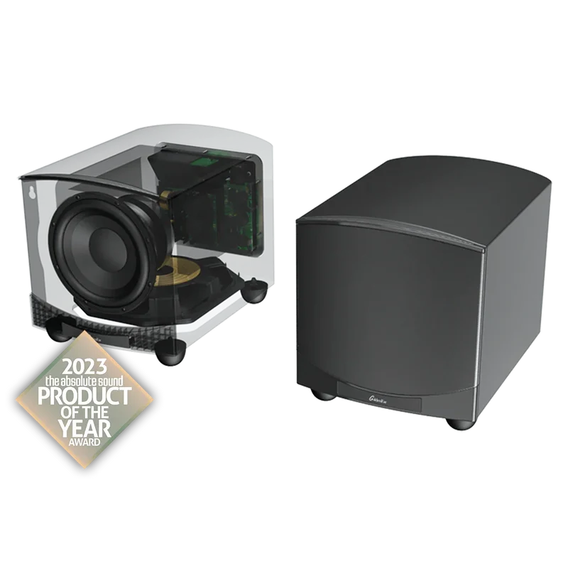 GoldenEar ForceField 30 subwoofer attivo hi-end 200mm 1000W DSP con radiatore passivo