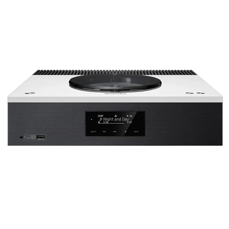 TECHNICS SA-C600 WHITE sistema All-In-One sintoamplificatore integrato, stadio Phono MM, lettore MQA-CD/CD, DAC