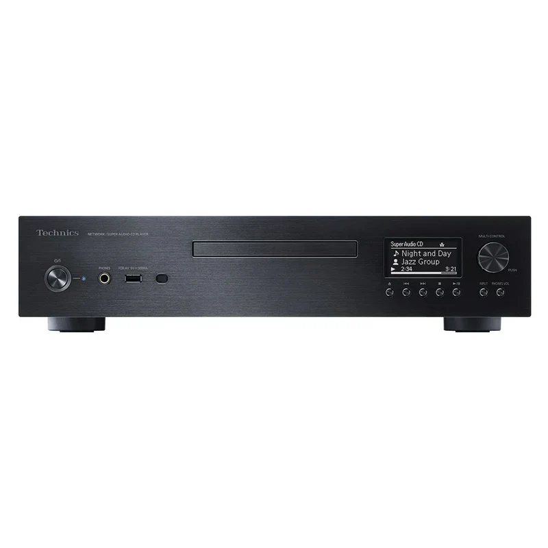 TECHNICS SL-G700M2 BLACK lettore SACD/MQA-CD/CD, convertitore DAC, streamer di rete