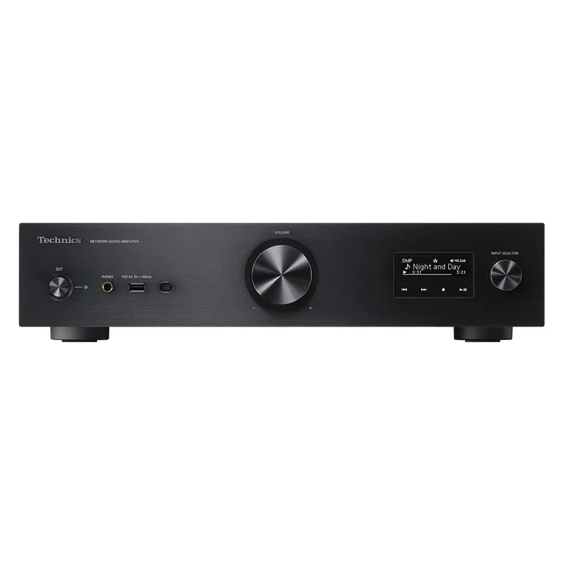 TECHNICS SU-GX70 BLACK amplificatore integrato stereofonico con streamer Ethernet/Wi-Fi, Bluetooth, convertitore DAC
