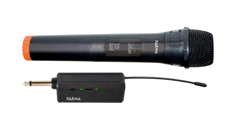 KARMA SET 169 Radiomicrofono con ricevente a batteria