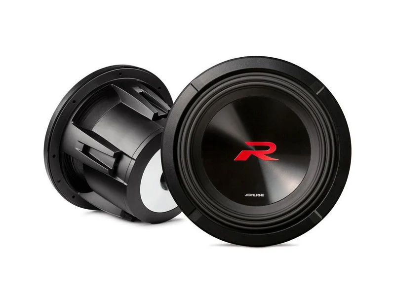 Alpine R2-W10D2 Subwoofer di nuova generazione da 10 pollici (25 cm) della R-Series con doppia bobina mobile da 2 ohm
