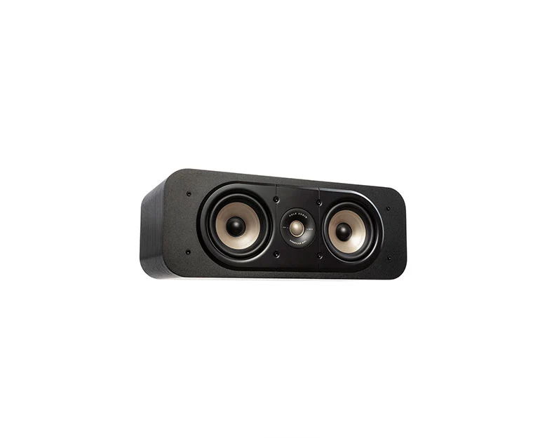Polk Audio S30 EL Diffusore Centrale HiRes, Dome tweeter da 1", 2 woofer da 5.25"