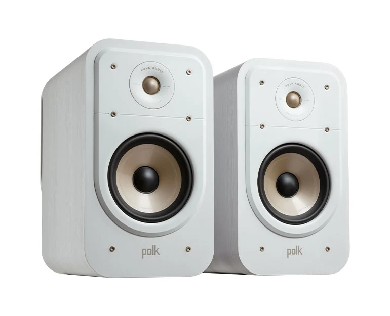 Polk Audio S20 EL Diffusori da scaffale HiRes, 2 vie con Dome tweeter da 1"