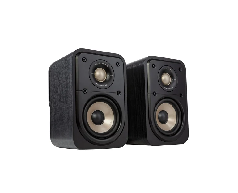 Polk Audio S10 EL Diffusori da scaffale certificati HiRes, 2 vie con Dome tweeter da 1"