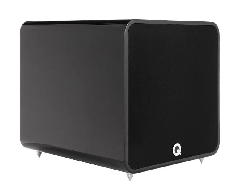 Q Acoustics Q B12 Subwoofer Home cinema Hifi altissime prestazioni 440W da 12"-NERO LUCIDO