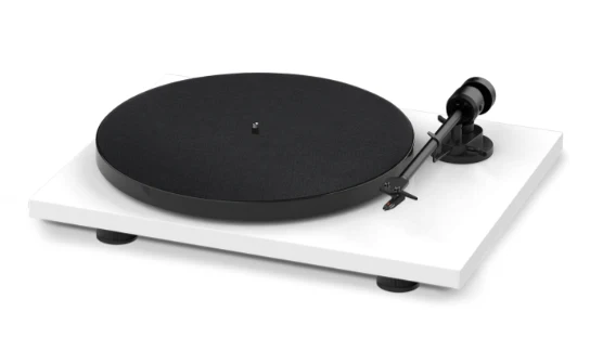 Pro-ject E1 PHONO Giradischi con testina Audio Technica AT 3600 L e braccio 8.6" in alluminio e PHONO BOX integrata