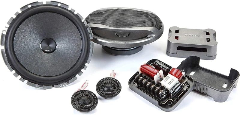 HERTZ CK 165 F it altoparlanti per auto 2 vie woofer slim 165mm + Tweeter 26mm +Griglie, 270W