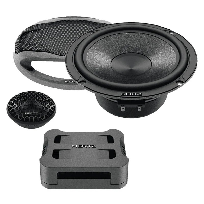 HERTZ CK 165 Kit altoparlanti per auto 2 vie woofer 165mm + tweeter 26mm + Xover + Griglie 285W