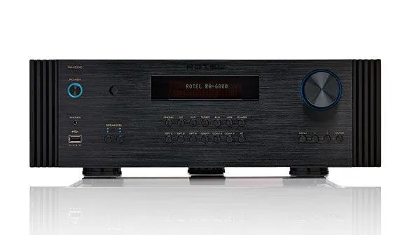 Rotel RA-6000 Amplificatore integrato serie Diamond, Potenza 2x200W RMS su 8 ohm, Bluetooth aptX HD e AAC