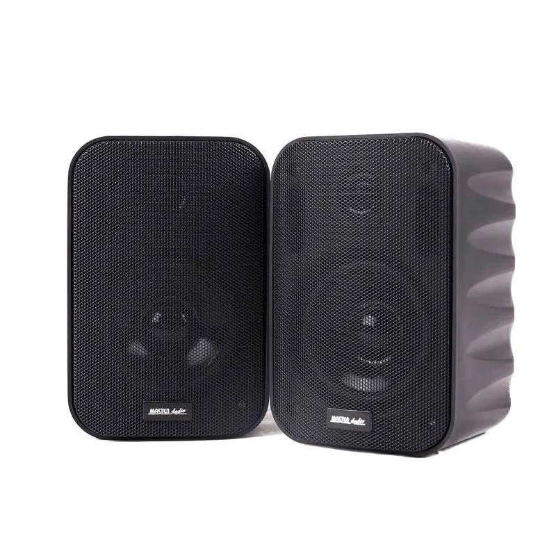 Master Audio CMP500B BLACK Diffusori acustici 2 vie 20W con selettore di potenza 8 Ohm / 100 Volts (COPPIA)