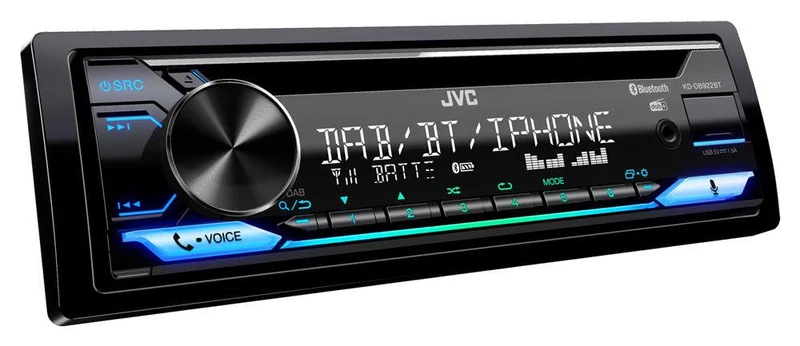 JVC KD-DB922BT Autoradio CD con Amazon Alexa / Radio digitale DAB+ / Bluetooth®