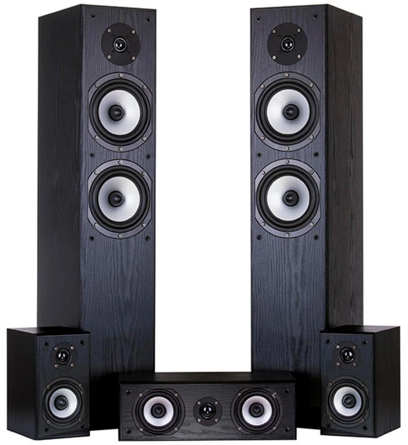 Wilson CINEMATIC Kit Home cinema 5.0: diffusori frontali + surround + canale centrale - 10 ANNI GARANZIA!