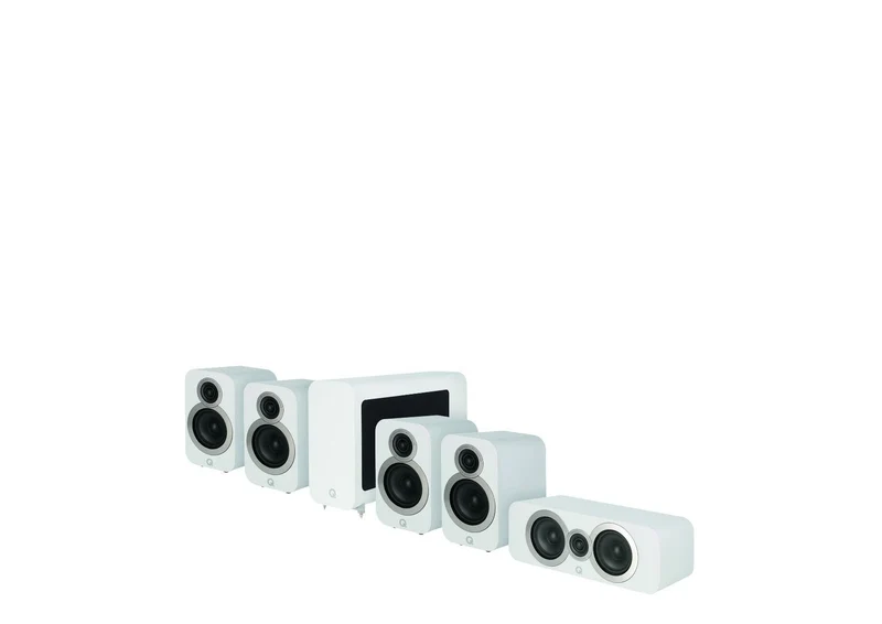 Q Acoustics Q 3010i CINEMA PACK sistema home cinema completo (2 cp Q3010i + Q3090i Centre + Q3060S subwoofer)