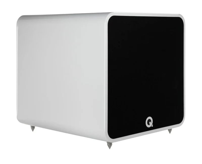 Q Acoustics QB 12 BIANCO OPACO Subwoofer Home cinema Hifi altissime prestazioni 440W da 12"