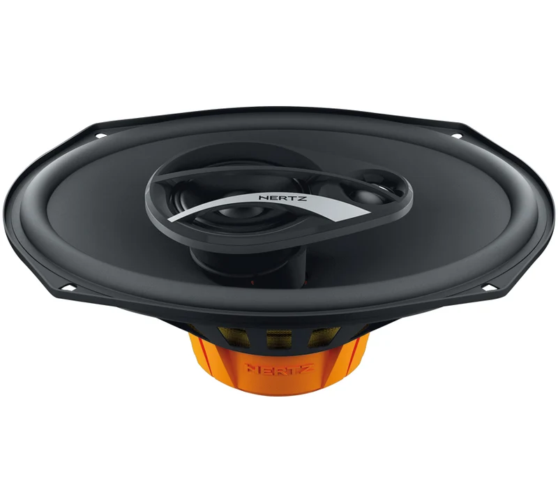 HERTZ DCX 690.3 set altoparlanti coassiali 6"x9" ellittici con griglia, 180W