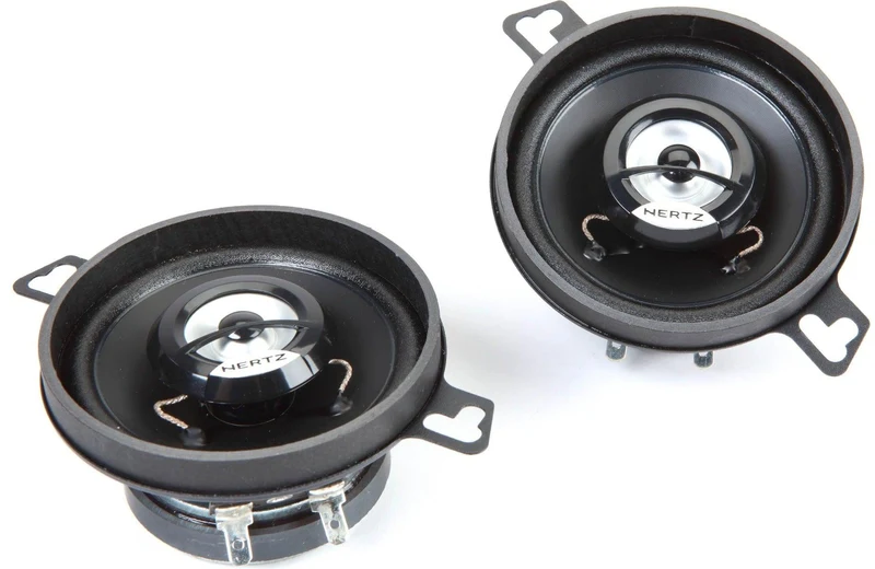 HERTZ DCX 87.3 set altoparlante coassiale 87mm tweeter Neodimio cupola in PEI (COPPIA) 60w