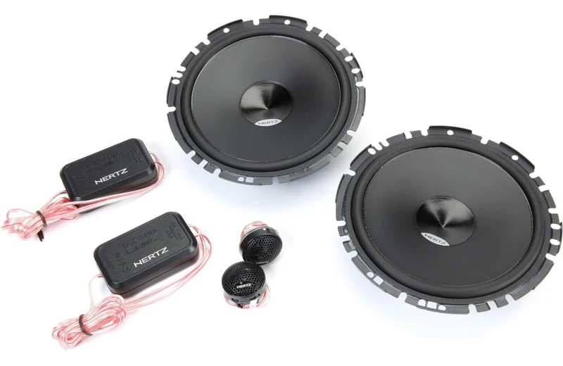 HERTZ DSK 170.3 kit 2 vie woofer ultrapiatto 165mm + Tweeter DT 24.3 crossover