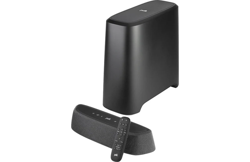 Polk Audio MAGNIFI MINI AX Sistema soundbar ultra compatto con subwoofer wireless