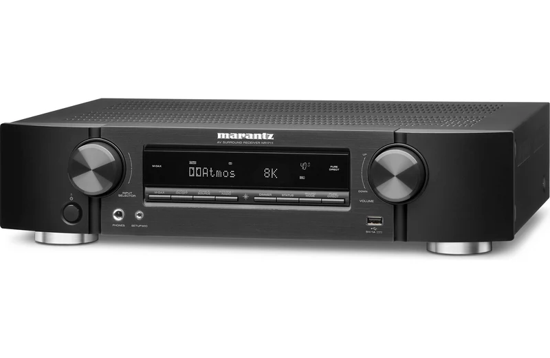 Marantz NR1711 Amplificatore AV 8K HDMI2.1 Ultra Slim • 7x 90 Watt (6 ohm, 1%) • WiFi 2.4 & 5.0 • Bluetooth