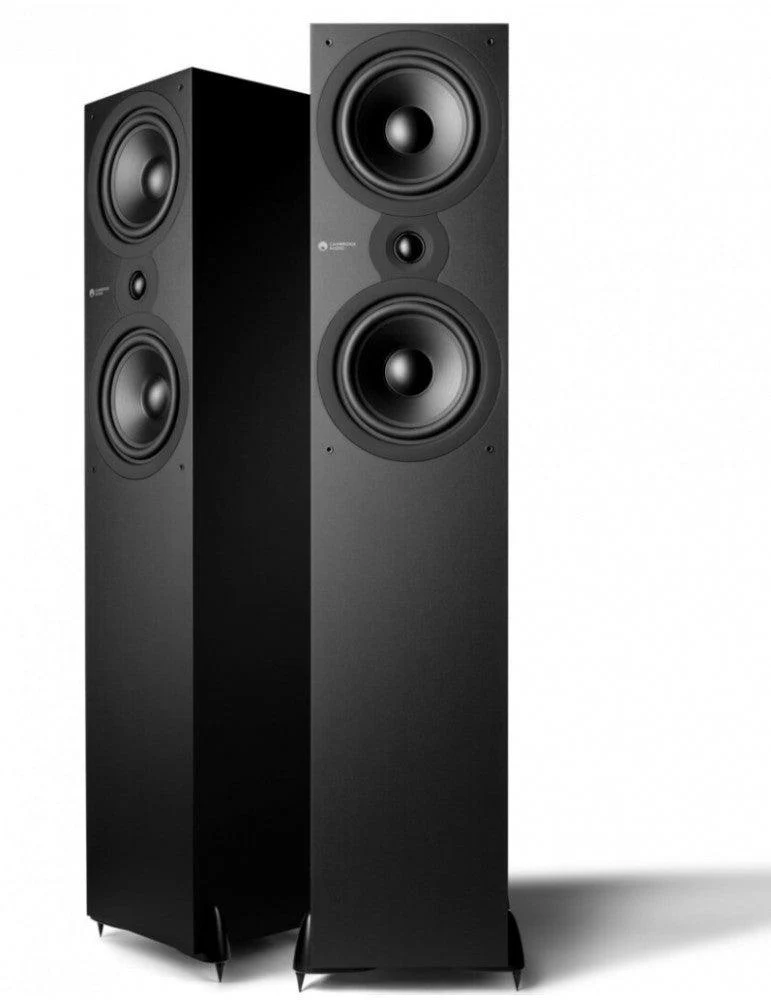 CAMBRIDGE AUDIO SX80 diffusori da pavimento 2 vie 2 woofer 165mm nero opaco