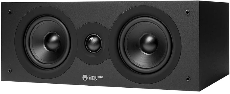 CAMBRIDGE AUDIO SX70 diffusore centrale nero 2 woofer da 100mm 100watt