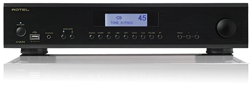 Rotel A-12 MKII Amplificatore integrato 2 canali 60W, DAC 32 bit, PC-USB, Bluetooth AptX