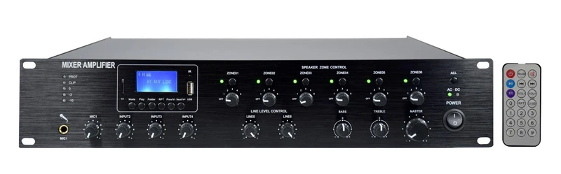 GLEMM PAA 1000MZ Amplificatore 1000W 6 zone amplimixer 100V / 8 ohm