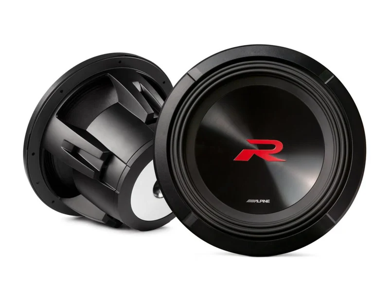 Alpine R2-W12D4 Subwoofer Type-R 2250W di seconda generazione da 12'' 4Ω + 4Ω