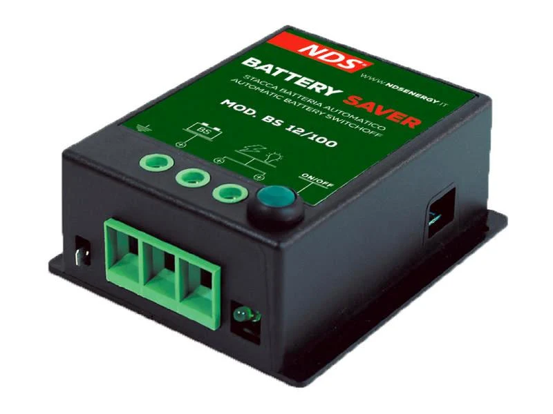 NDS BS12-100 Stacca batterie automatico, controlla continuamente la tensione della batteria