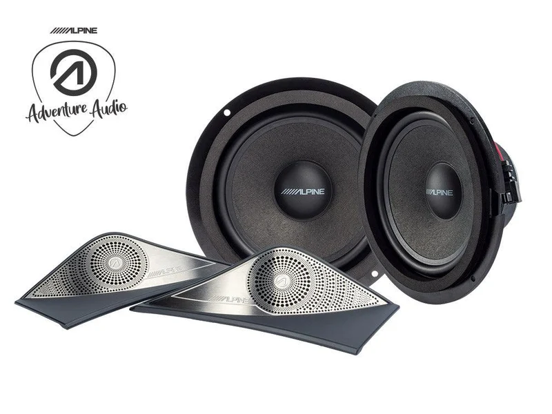 Alpine SPC-106S907 sistema altoparlanti a 2 vie separato per Mercedes Sprinter 907/910