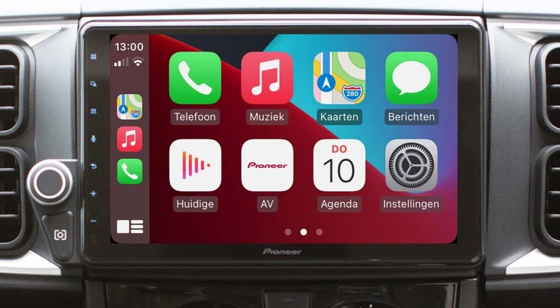 Pioneer AVIC-Z1000D33-CHR Autoradio Sistema AV di navigazione con schermo da 9 pollici per Fiat Ducato 7, Apple CarPlay wireless, Android Auto, Wireless Mirroring,