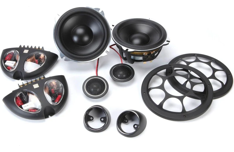 Morel HYBRID 52 Kit altoparlanti 2 vie Woofer HYBRID MKII + Tweeter MT300 + MXR240.4 + Griglia LOTUS