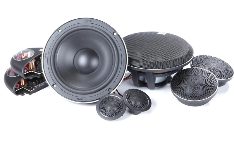 Morel HYBRID 63 Kit altoparlanti 3 vie Woofer HYBRID MW6 MKII + Midrange a cupola CDM700 + Tweeter MT300 + crossover