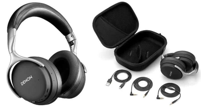 Denon AH-GC30 Cuffia Hi-fi con cancellazione del rumore esterno, connettivita' Multi-Point