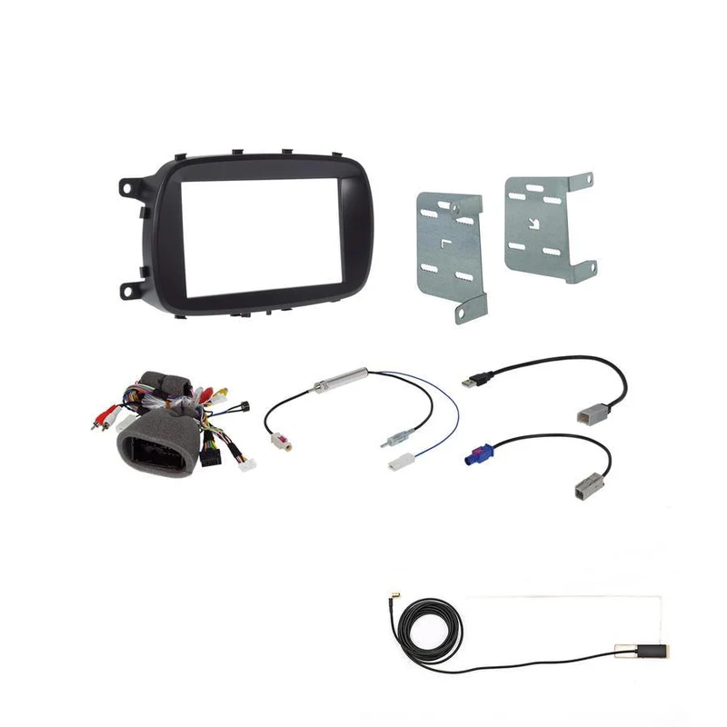 Alpine KIT-500X-UART Kit di installazione per autoradio Alpine su Fiat 500X (334) con VP2