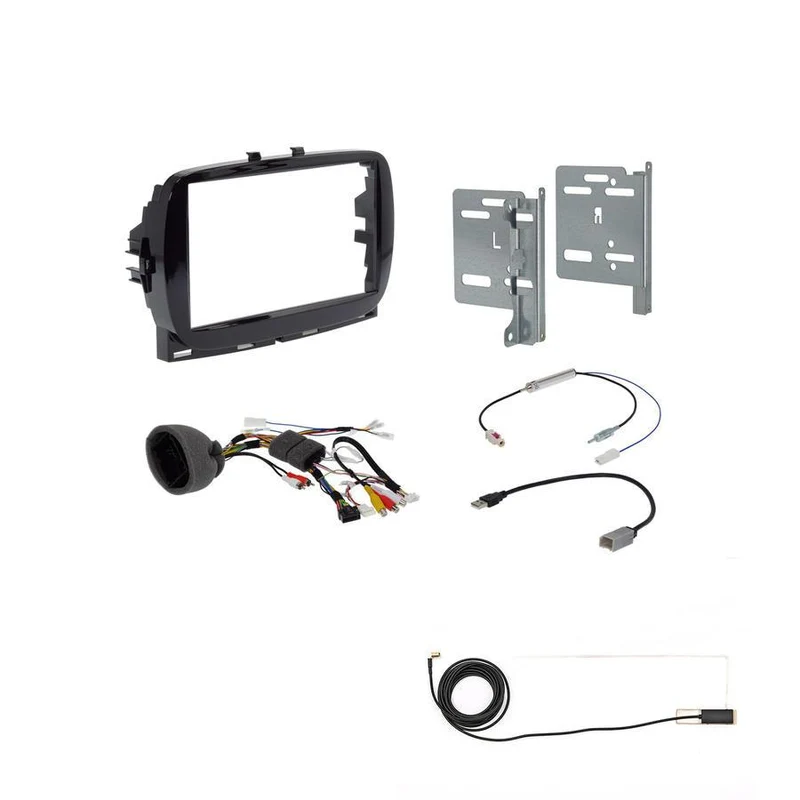 Alpine KIT-500MCA-UART Kit di installazione per MONITOR Alpine UART Fiat 500 dal 2014 con VP1 e VP2