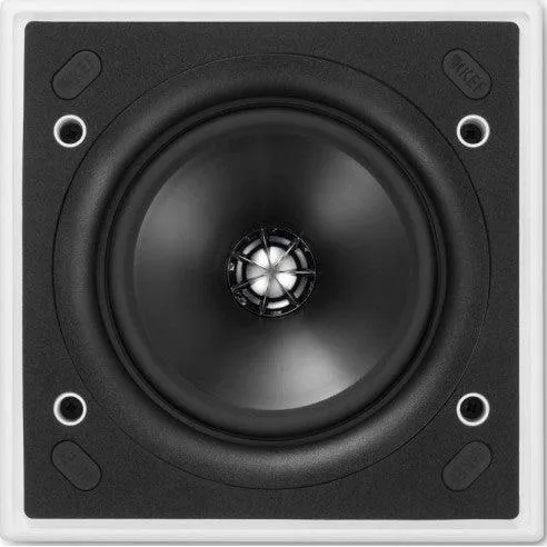 KEF CI130QSFI diffusore da incasso quadrato FLASH MOUNT 2 vie Uni-Q. Woofer 13Cm