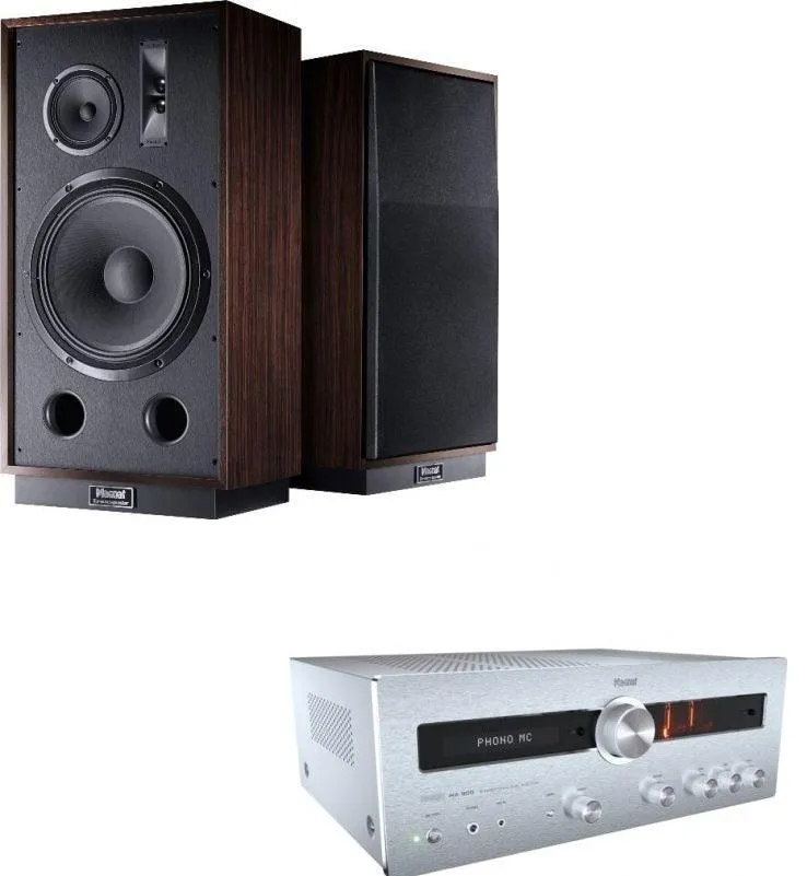 BUNDLE MAGNAT: 2x TRANSPULS 1500 diffusori vintage + Amplificatore Magnat MA 900 BLACK