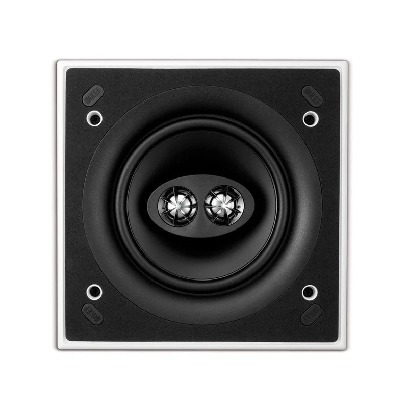 KEF Ci160CSds diffusore quadrato da incasso stereo a 2 vie ATI Tecnologia TANGERINE.
